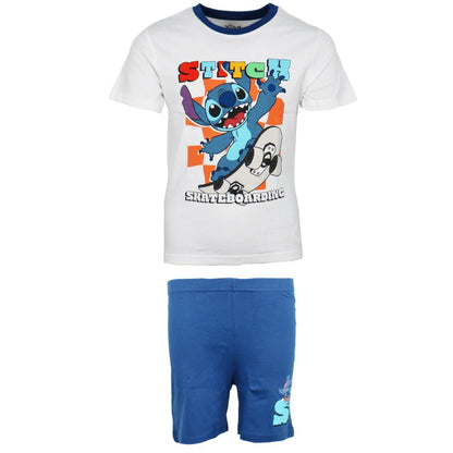 Disney Lilo und Stitch Kinder Jungen Schlafanzug Pyjama Shirt Hose - WS-Trend.de Gr. 98-128