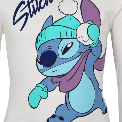 Disney Lilo und Stitch Kinder Rollkragen Langarmshirt Shirt - WS-Trend.de Mädchen Gr. 98-128