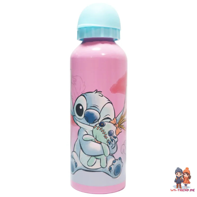 Disney Lilo und Stitch 2 tlg. Lunch Set Brotdose plus Alu Trinkflasche 500 ml - WS-Trend.de