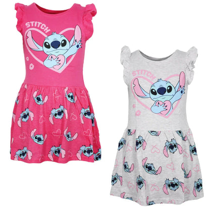 Disney Lilo und Stitch Kinder Mädchen Sommerkleid Kleid - WS-Trend.de Gr. 92-128