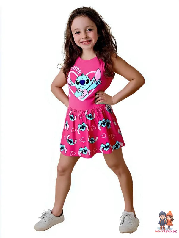 Disney Lilo und Stitch Kinder Mädchen Sommerkleid Kleid - WS-Trend.de Gr. 92-128