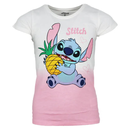Disney Lilo und Stitch Mädchen Kinder kurzarm T-Shirt Shirt - WS-Trend.de Gr. 92-128 100% Baumwolle