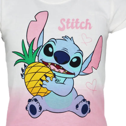 Disney Lilo und Stitch Mädchen Kinder kurzarm T-Shirt Shirt - WS-Trend.de Gr. 92-128 100% Baumwolle