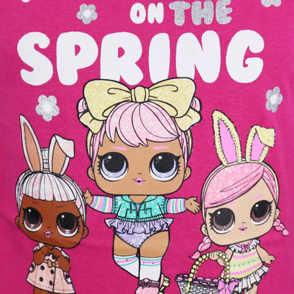 LOL Surprise Kinder T-Shirt - WS-Trend.de Suprise - Rosa Blau für Mädchen 104-134 langarm