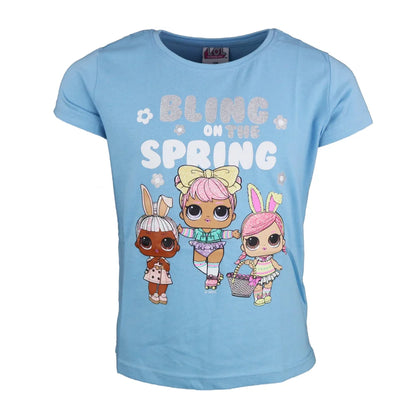 LOL Surprise Kinder T-Shirt - WS-Trend.de Suprise - Rosa Blau für Mädchen 104-134 langarm