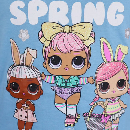 LOL Surprise Kinder T-Shirt - WS-Trend.de Suprise - Rosa Blau für Mädchen 104-134 langarm