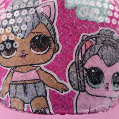 LOL Surprise Mädchen Kinder Baseball Kappe - WS-Trend.de Basecap Mütze Baumwolle Hut Rosa