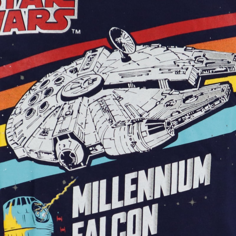 Star Wars Millennium Falcon Kinder Jugend langarm Shirt - WS-Trend.de Gr. 134-164 Baumwolle