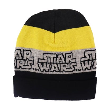 Star Wars Darth Vader Kinder Winter Set Mütze plus Snood Loop - WS-Trend.de Schaal 54 56