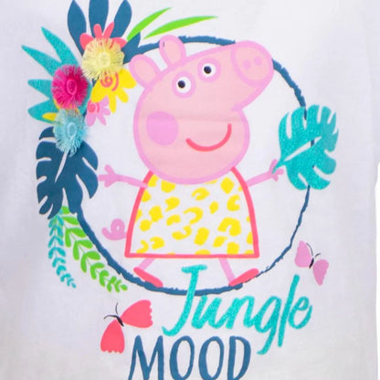 Peppa Pig Wutz Kinder Mädchen Sommerset Shorts plus T-Shirt - WS-Trend.de Baumwolle