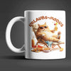 Katze Kater Urlaubs-Modus Keramik Kaffeetasse Teetasse Tasse Geschenkidee