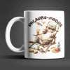 Katze Kater Urlaubs-Modus Keramik Kaffeetasse Teetasse Tasse Geschenkidee