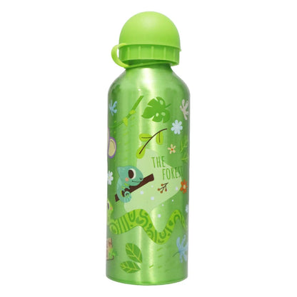 Waldtiere 3 tlg Kinder Lunch Set Brotdose Aluminium Trinkflasche 500 ml Göffel - WS-Trend.de