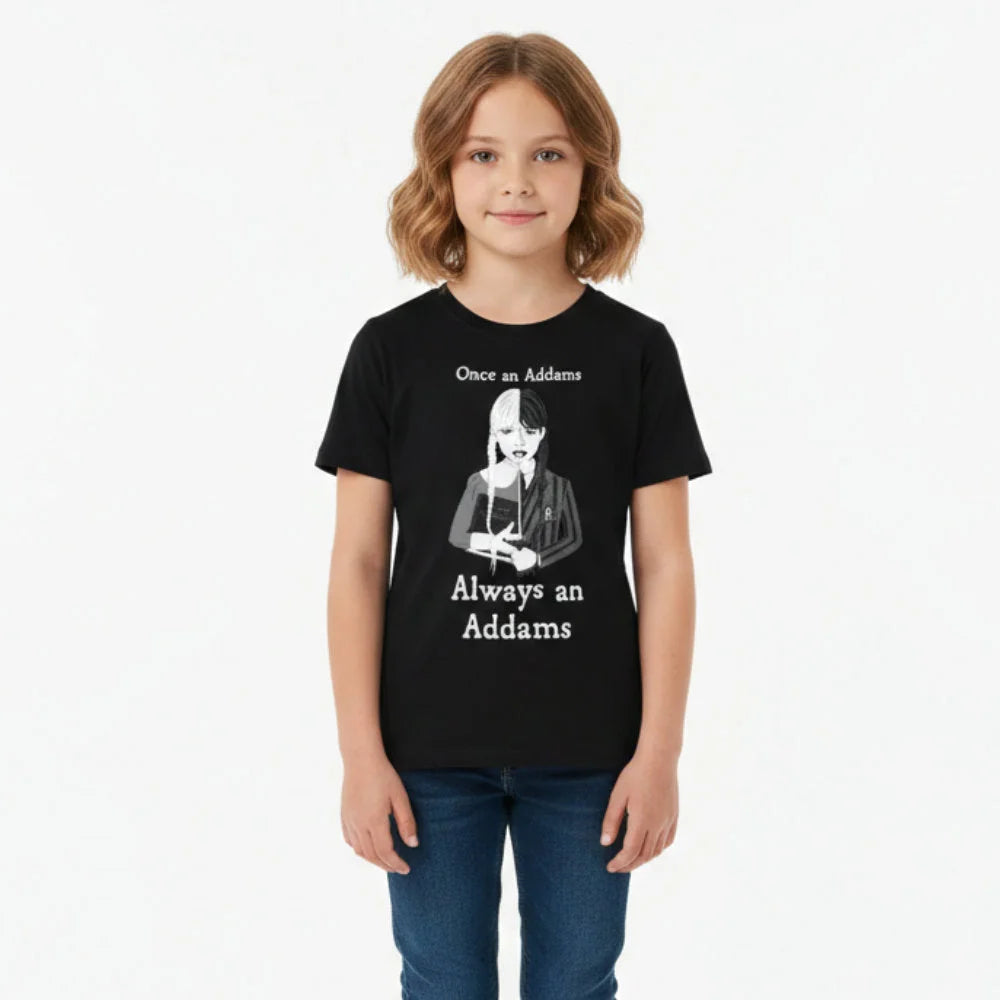 Adams Wednesday Mädchen T-Shirt kurzarm Shirt - WS-Trend.de Gr. 110 bis 152 Baumwolle