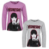 Wednesday Mädchen Langarmshirt langarm Shirt