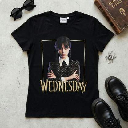 Adams Wednesday Mädchen T-Shirt kurzarm Shirt 100% Baumwolle - WS-Trend.de