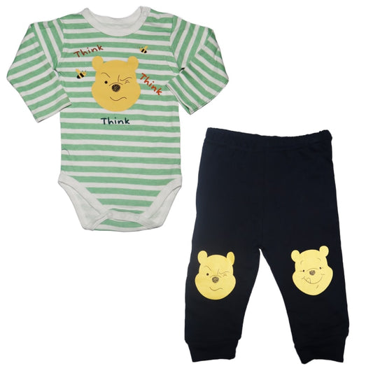 Disney Winnie der Pooh Baby Kleinkind Set langarm Shirt plus Hose - WS-Trend.de Strampler Body Gr. 62 - 92