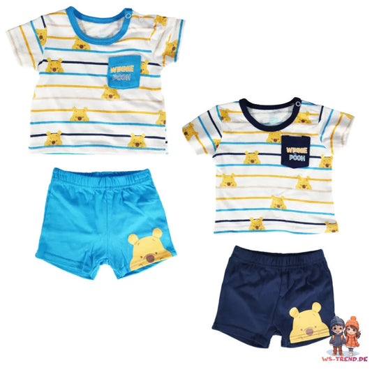Disney Winnie der Pooh Jungen Baby Sommerset Shorts plus T-Shirt - WS-Trend.de Ferkel 62 - 86
