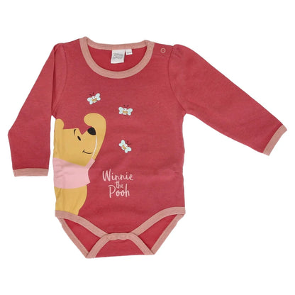 Disney Winnie der Pooh Baby 2er Pack langarm Body Strampler - WS-Trend.de Gr. 62 - 92