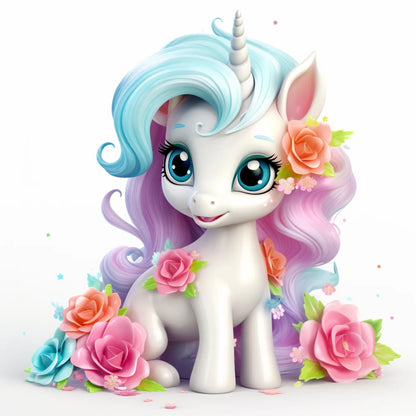 Süßes Einhorn Kinder Teetasse Tasse Geschenkidee 330 ml - WS-Trend.de Geschenk