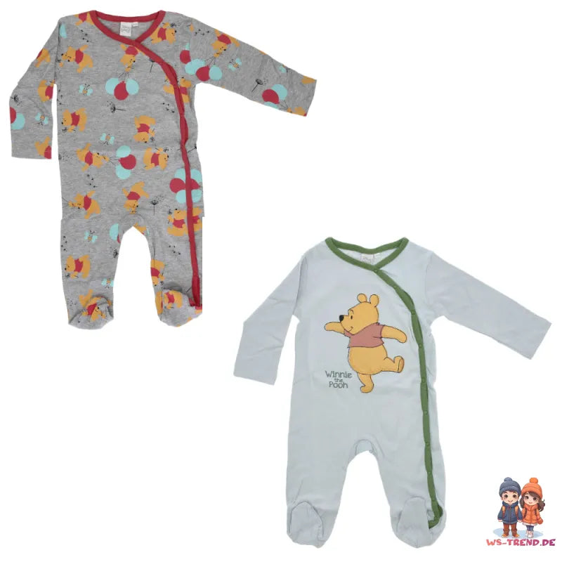 Disney Winnie der Pooh Baby Kleinkind Strampler Einteiler - WS-Trend.de Gr. 62 - 92 Baumwolle