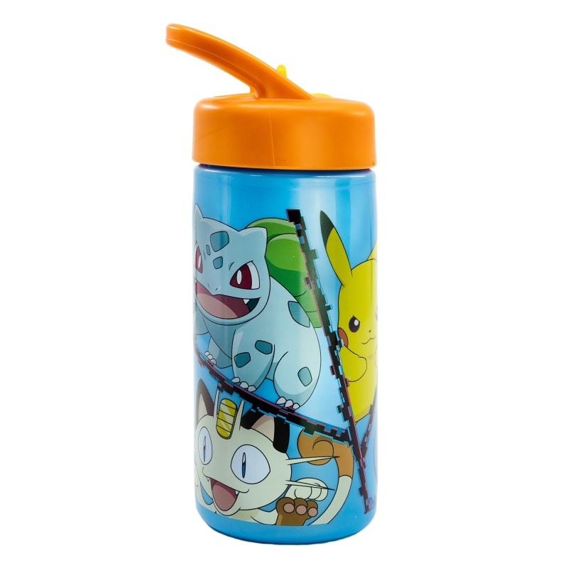 Pokemon Pikachu Bisasam Kinder Wasserflasche - WS-Trend.de