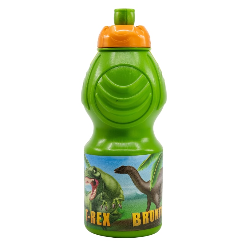 Dinosaurier T-Rex Kinder 2 teiliges Set Brotdose mit 3 Kammern plus Trinkflasche - WS-Trend.de