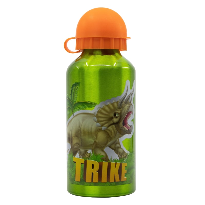 Dinosaurier T-Rex Kinder 2 teiliges Set Brotdose mit 3 Kammern Alu-Trinkflasche - WS-Trend.de