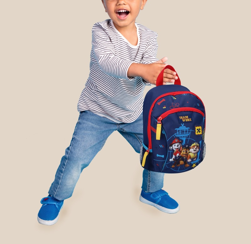 Paw Patrol Jungen Kinder Rucksack mit Federmäppchen - WS-Trend.de Tasche Gr. 28 x 22 13 cm