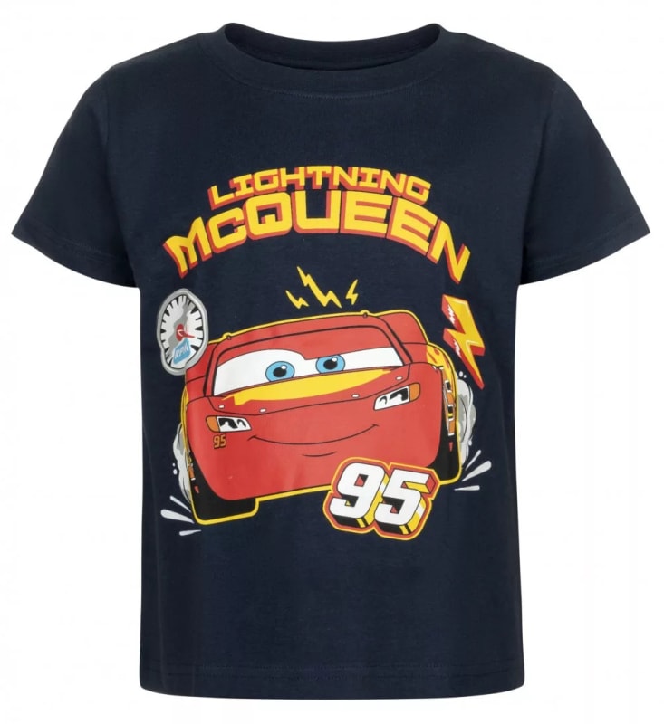 Disney Pixar Cars McQueen T-Shirt Black Edition - WS-Trend.de Kinder Kleidung für Jungen