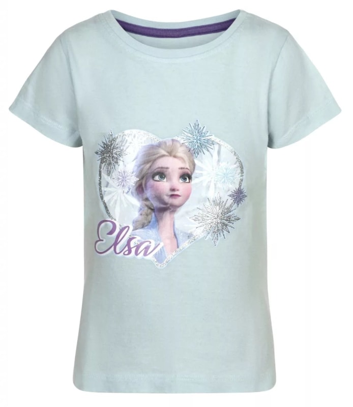 Disney Die Eiskönigin Elsa Kinder T-Shirt - WS-Trend.de Mädchen Top 98-128 Baumwolle