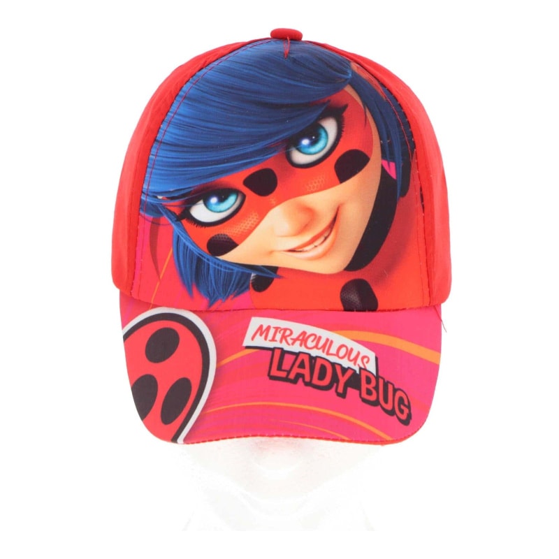 Miraculous Ladybug Kinder Baseball Kappe Basecap - WS-Trend.de - Unisex 52 54 50 cm