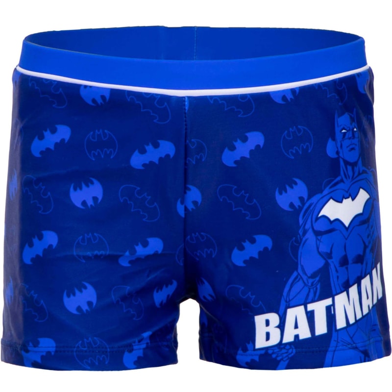 DC Comics Batman Classic Kinder Badehose Shorts - WS-Trend.de Clasic Badeshorts Boxer Bademode Schwarz Blau Gr 98 - 128