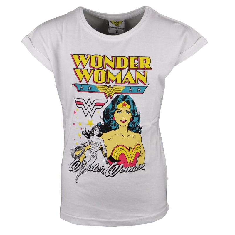 DC Comics Classic Wonder Woman kurzarm Kinder T-Shirt - WS-Trend.de Shirt 134 bis 164 Baumwolle