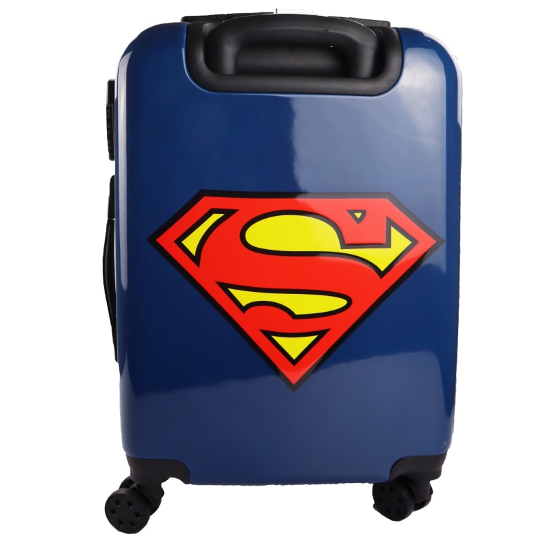 DC Comics Superman Reisekoffer Trolley - WS-Trend.de Jungen Kinderkoffer Koffer 360 Grad Rollen