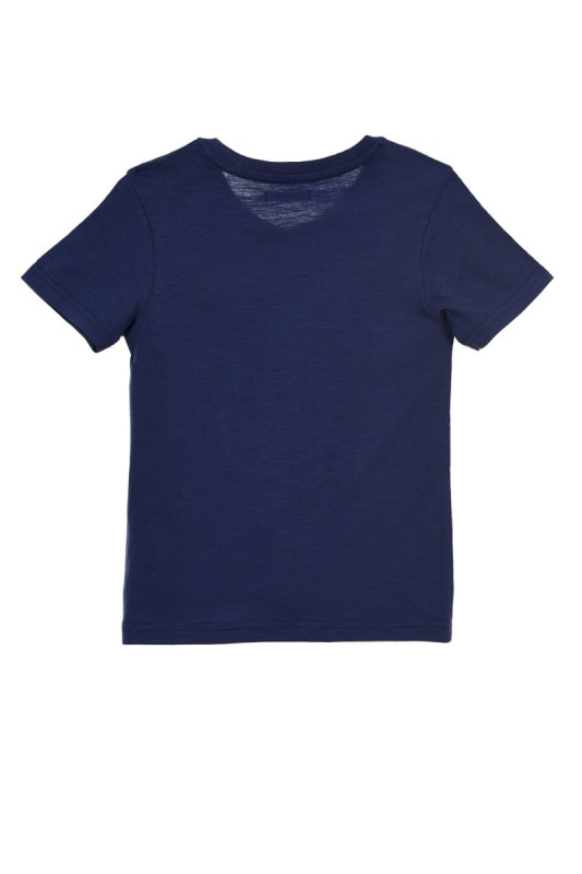 Daniel Hechter Paris Kinder T-Shirt Kurzarm Shirt Blau Grau - WS-Trend.de baumwolle