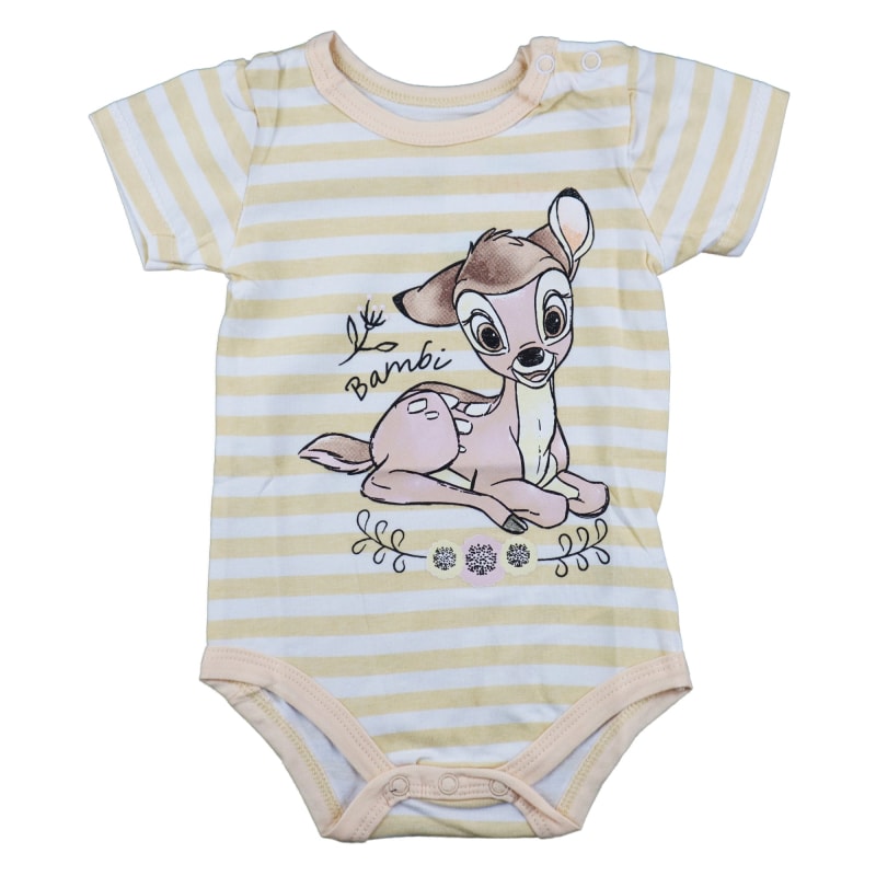 Disney Bambi Baby Kleinkind kurzarm Body - WS-Trend.de Strampler Gr. 68 - 92