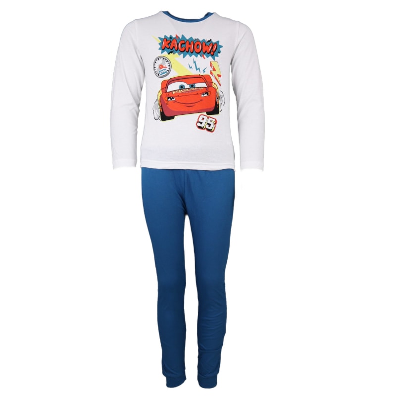 Disney Cars Lightning McQueen Kinder lang Pyjama Schlafanzug - WS-Trend.de 98-128 Baumwolle