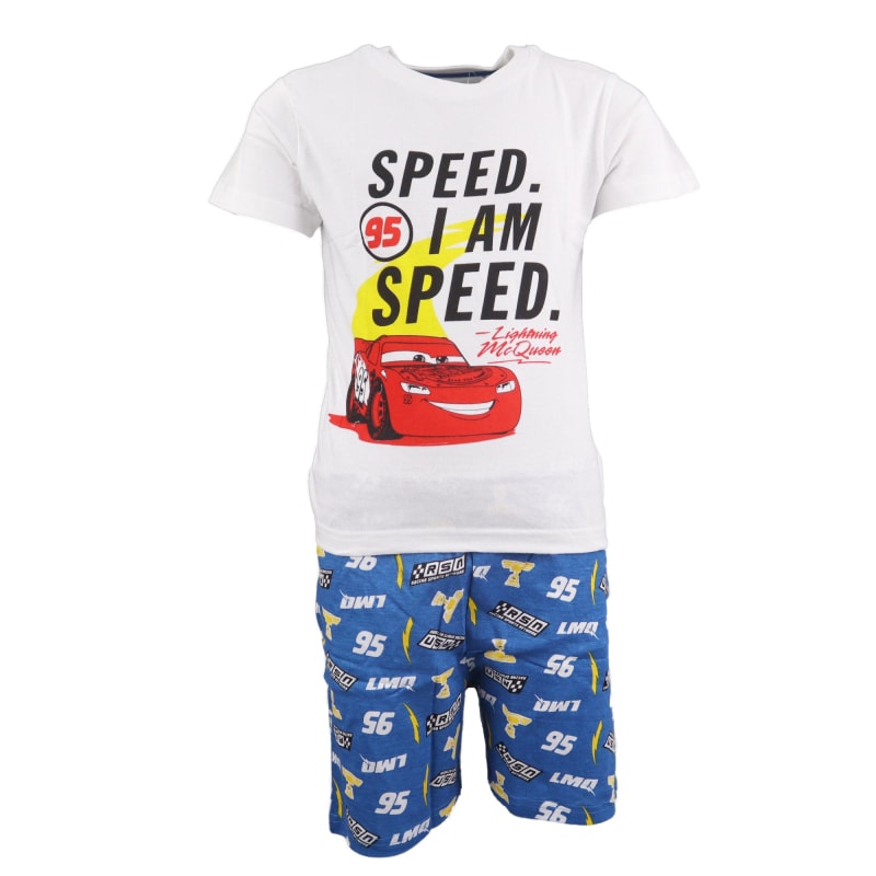 Disney Cars Lightning McQueen Kinder Pyjama Schlafanzug - WS-Trend.de 98-128 Baumwolle