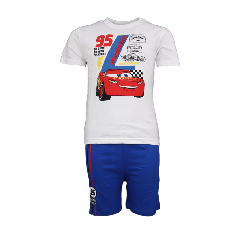 Disney Cars Lightning McQueen Kinder Pyjama Schlafanzug - WS-Trend.de 98-128 Baumwolle