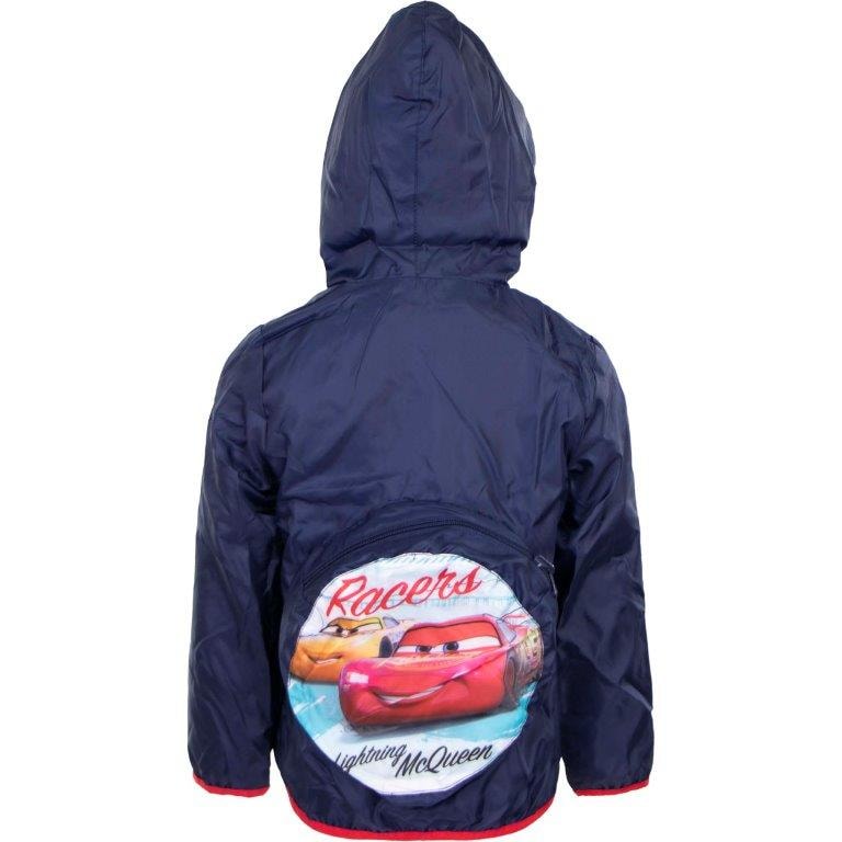 Disney Cars Lightning McQueen Kinder Regenjacke Jacke mit Kapuze Jungen 98  -128 – WS-Trend
