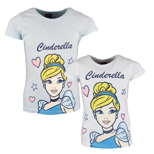 Disney Cinderella Kinder T-Shirt - WS-Trend.de - Kleidung für Mädchen 98 bis 128