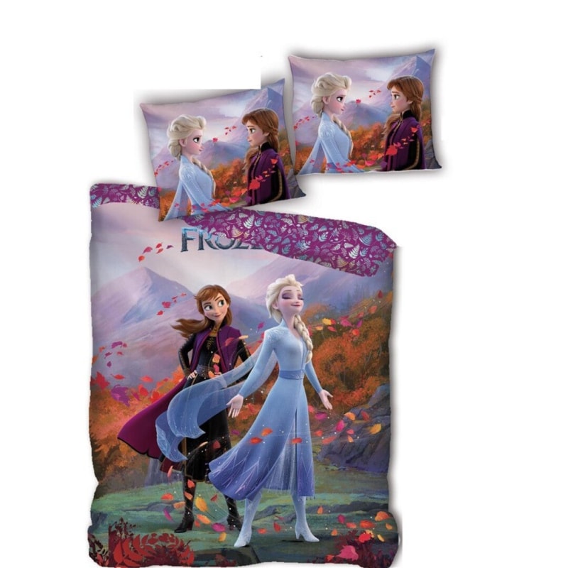 Disney Die Eiskönigin Kinder Bettwäsche Set - WS-Trend.de Anna Elsa Olaf Mikrofaser Kinderbettwäsche 135-140x200 63x63 cm