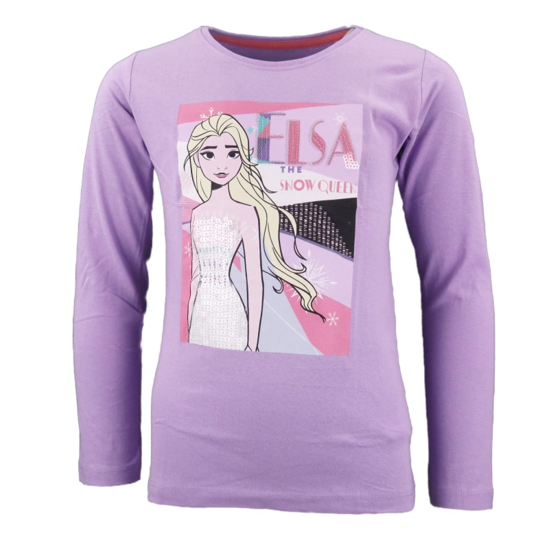 Disney Die Eiskönigin Langarmshirt mit Elsa - WS-Trend.de Kinder T-Shirt Langarm104-134 für Mädchen