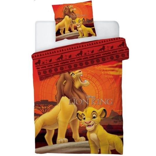 Disney König der Löwen Kinder Bettwäsche Set - WS-Trend.de Mikrofaser Kinderbettwäsche 135-140x200 63x63 cm