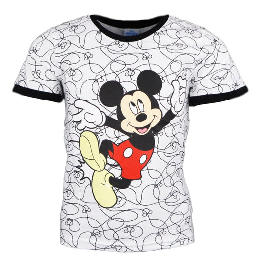 Disney Mickey Maus Kinder kurzarm T-Shirt - WS-Trend.de Jungen Baumwolle 98-128