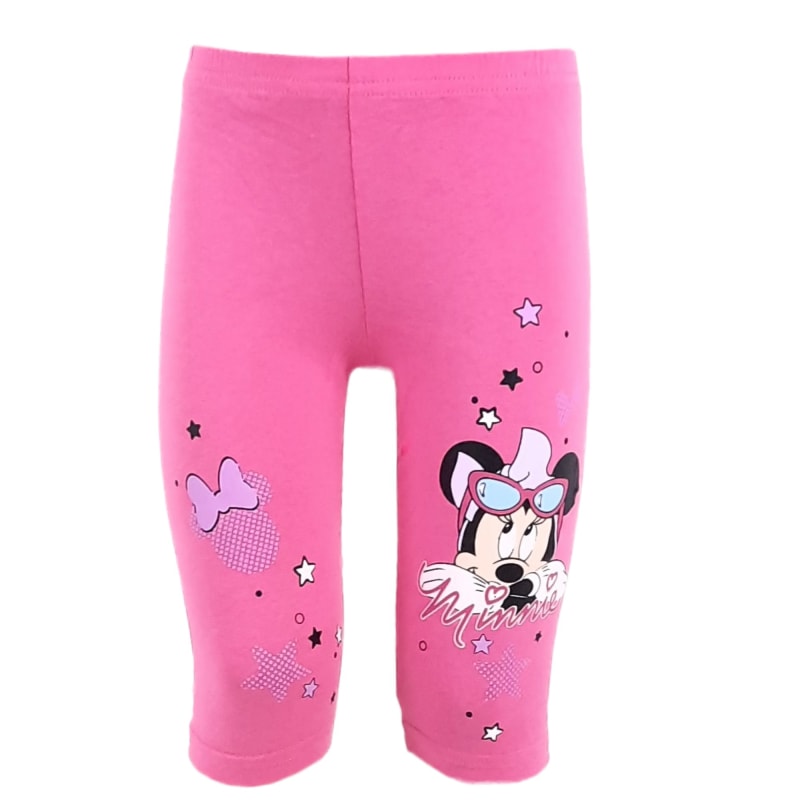 Disney Minnie Maus Capri Leggings - Pink Rosa 98 bis 128 cm - WS-Trend.de Kinder Mädchen