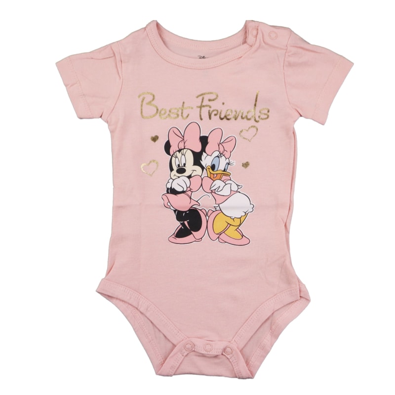 Disney Minnie Maus Daisy Duck Baby Kleinkind kurzarm Body - WS-Trend.de Strampler Gr. 68 - 92