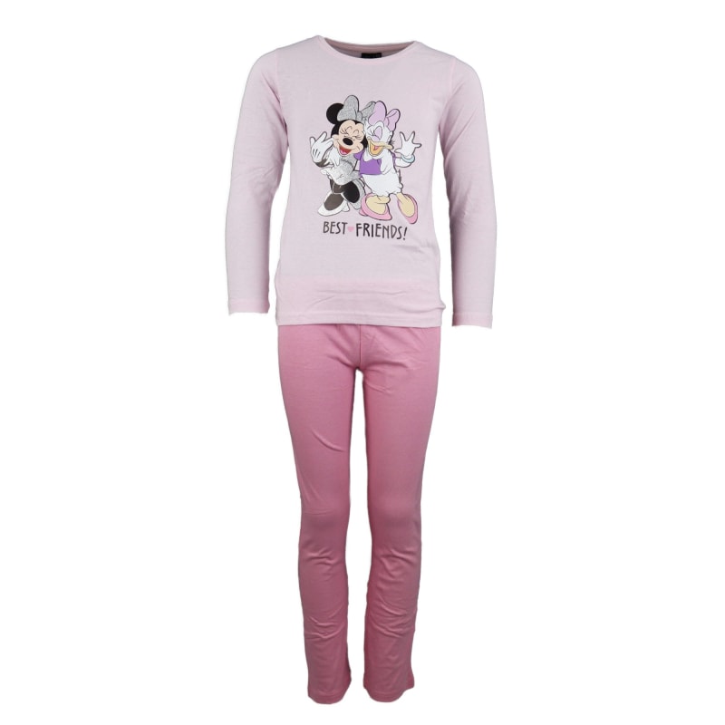 Disney Minnie Maus Daisy Duck Kinder Schlafanzug Pyjama - WS-Trend.de lang 98-128 Baumwolle