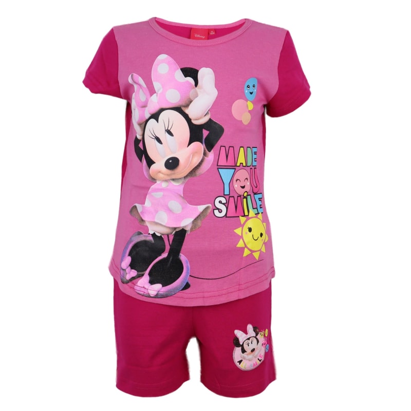 Disney Minnie Maus Kinde Strand Set T-Shirt plus Shorts 98-128 - WS-Trend.de für Mädchen Baumwolle